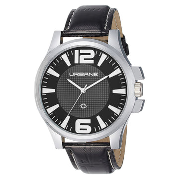 Maxima URBANE Men Black Dial Analogue Watch - U-40741LAGI